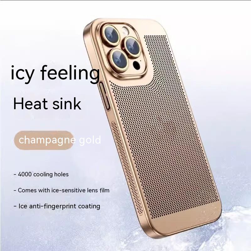 Fashion Simple Electroplating Heat Dissipation Phone Case - Hashtag Online Shop Australia 