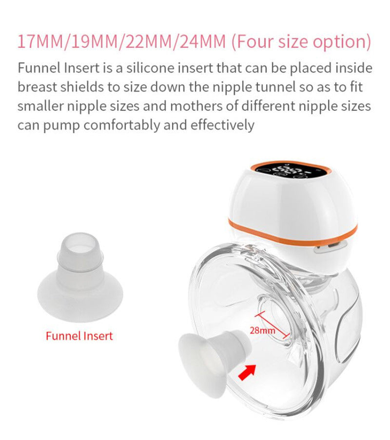 V.Coool Newly Upgraded Wearable Electric Breast , Invisible Breast-Collecting Silent Breast - HASHTAG ONLINE