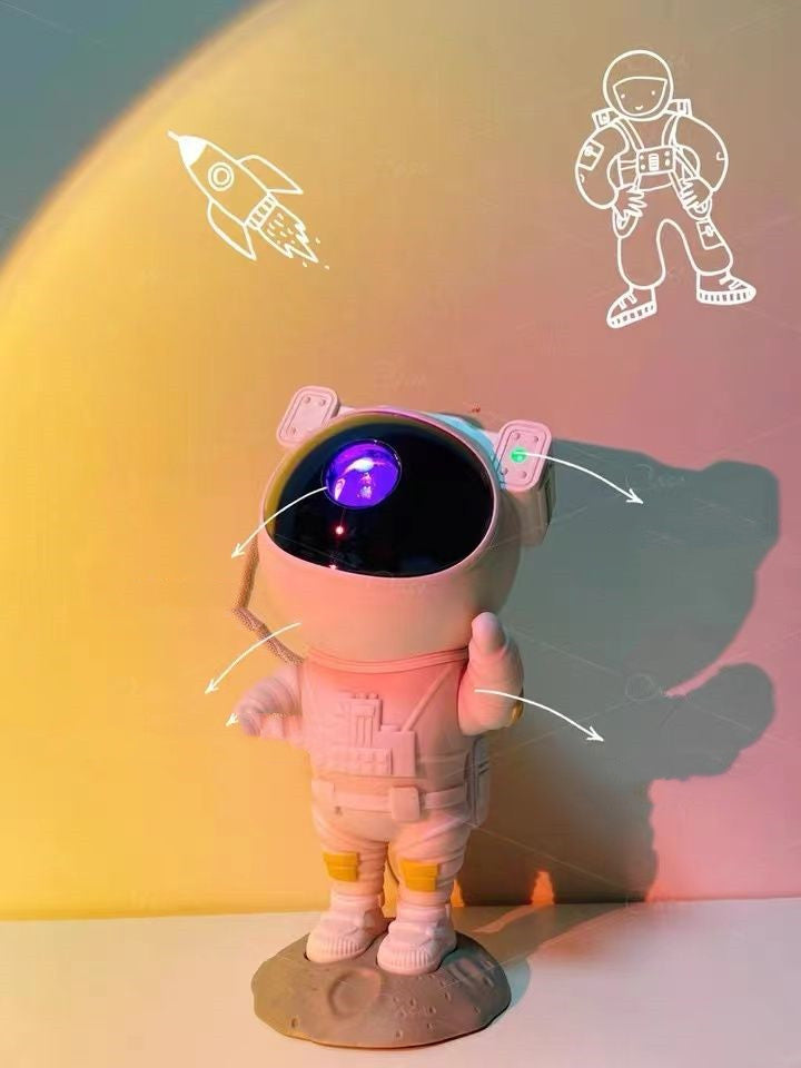 Galaxy Night Light Projector Astronaut 360 Degree Star Lamp - HASHTAG ONLINE