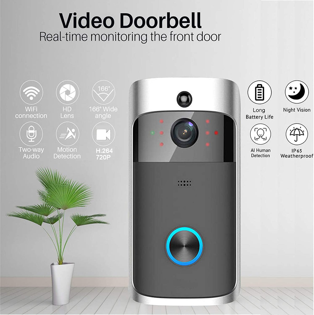 Wireless Doorbell Camera Pack - HASHTAG ONLINE