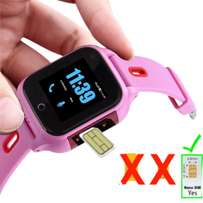 Pink 4G Safety Smart Watch for Kids - HASHTAG ONLINE