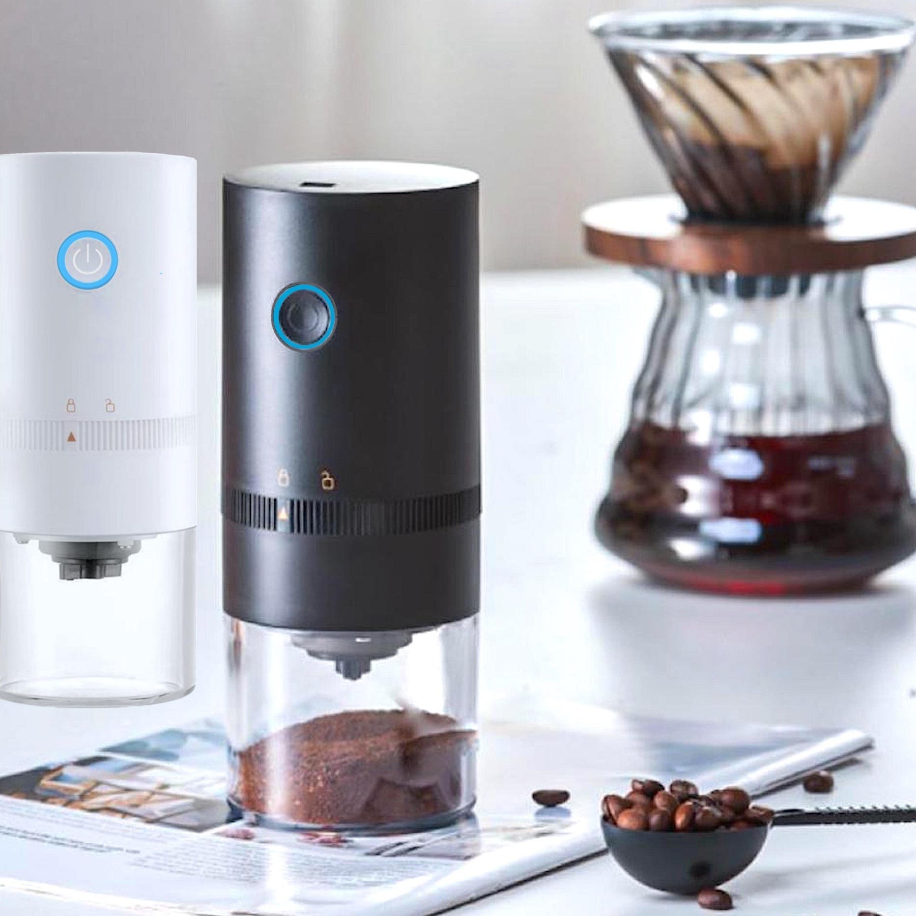 Portable Electric Coffee Grinder - HASHTAG ONLINE